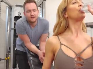 Sexual Training Gym Fuck with MILF