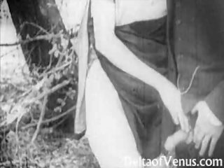 Čurat: antický špinavý film 1910s - a volný jízda