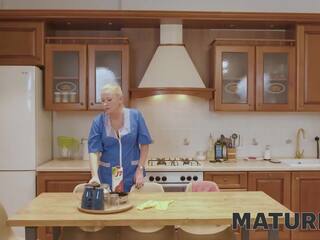 MATURE4K. Homeowner always wanted to drill maid so once she gave a reason