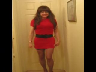 Do you like my red dress?