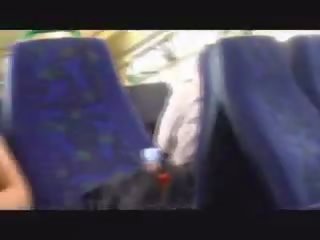 Hot to trot strips at train ride vid