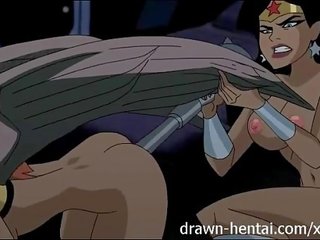 Justice league hentai - du viščiukai už batman putz